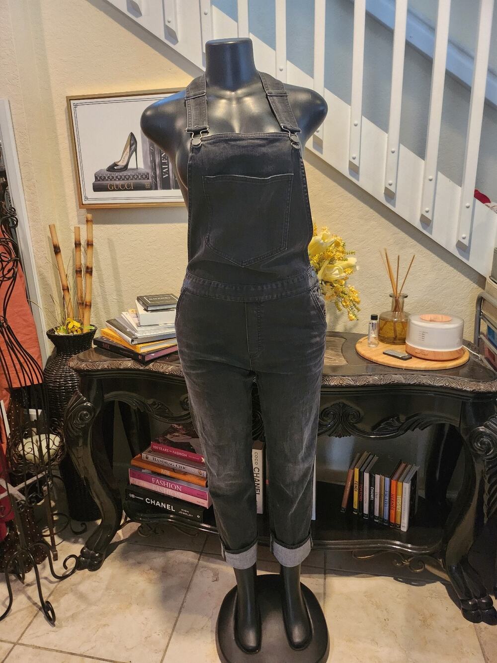 Stella McCartney denim overalls size 38